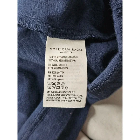 Men's Super Soft Standard‎ Fit T-Shirt Blue Size Large - Picture 4 of 7